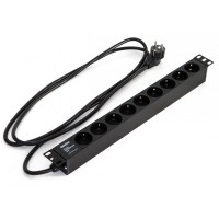 SHE19-9SH-2.5EU. Блок розеток 19. Hyperline