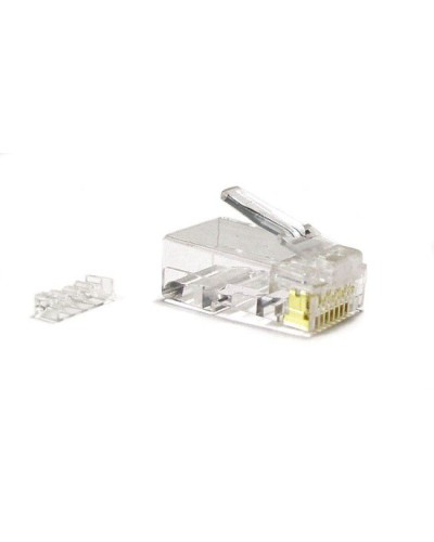PLUG-8P8C-UV-C6-SH-100 (100 шт). Разъем RJ-45. Hyperline в Прокопьевске