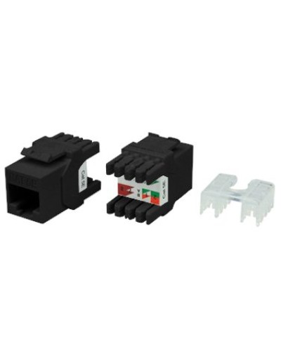 KJ8-8P8C-C5e-180-BK. Вставка Keystone Jack RJ-45. Hyperline в Прокопьевске