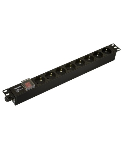 SHE19-8SH-S-CB. Блок розеток 19. Hyperline в Прокопьевске