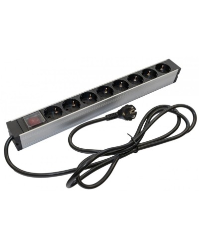 SHZ19-8SH-S-2.5EU. Блок розеток 19. Hyperline в Прокопьевске