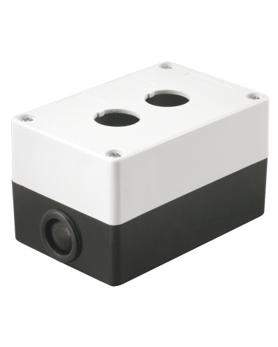 Корпус КП102 для кнопок 2 места белый (BKP10-2-K01). Корпус для кнопочных постов. IEK в Прокопьевске