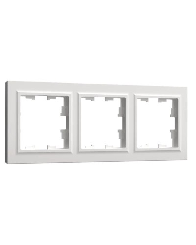 Рамка 3-местная РУ-3-БрБ IP20 белая BRITE (BR-M32-K01). Рамка. IEK в Прокопьевске
