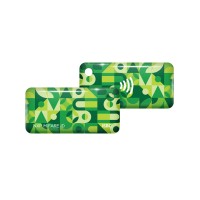 ISBC Mifare ID Standard (зеленый). Брелок. ISBC