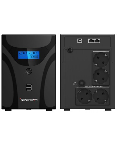 Ippon Smart Power Pro II 1200 Euro (1029740). Источник бесперебойного питания. Ippon в Прокопьевске