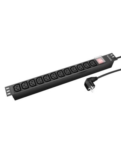 NTSS-PDU-DA2039 гор.размещ. 12xC13 базовые 16A Schuko 2м. Блок розеток 19. NTSS в Прокопьевске
