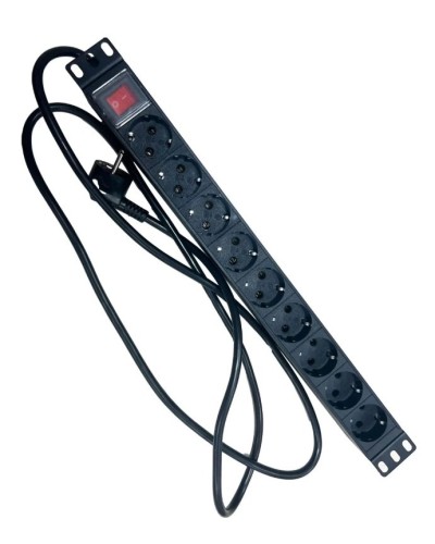 NTSS-PDU-DA2036 гор.размещ. 9xSchuko базовые 16A Schuko 2м. Блок розеток 19. NTSS в Прокопьевске