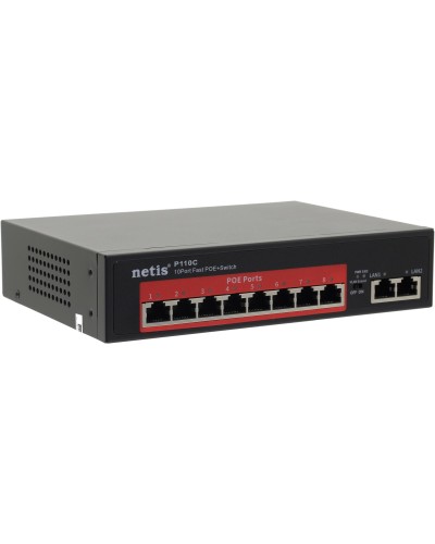 Netis P110C. Коммутатор сетевой PoE неуправляемый. Netis в Прокопьевске