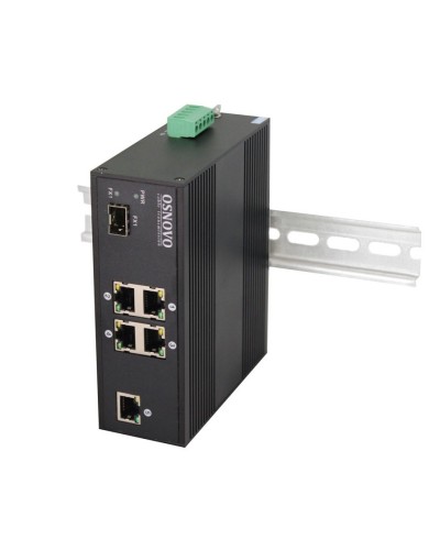 SW-40501/IC. Промышленный PoE коммутатор Fast Ethernet на 6 портов. OSNOVO в Прокопьевске