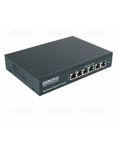 SW-20600/A(80W). Коммутатор Fast Ethernet на 6 портов. OSNOVO в Прокопьевске