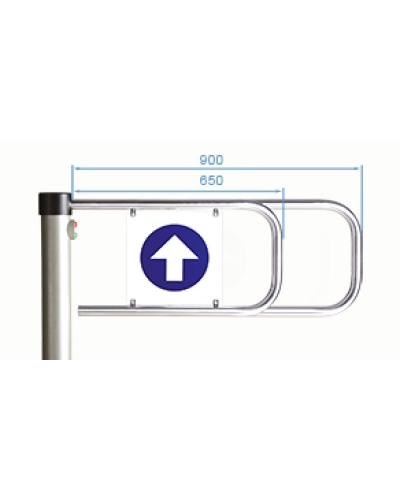 PERCo-ASG-650. Створка для калитки. PERCo в Прокопьевске