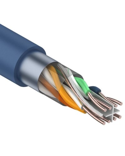 F/UTP, CAT 6, PVC, 4PR, 23AWG, омедненный INDOOR, SOLID, серый, 305м, PROconnect (01-0147-3). Кабель «витая пара» (LAN) для структурированных систем связи. PROCONNECT в Прокопьевске