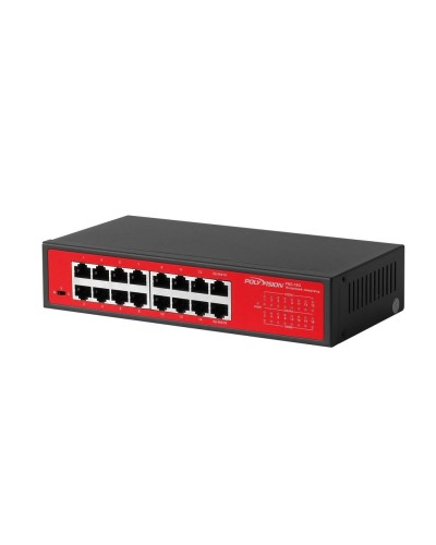 PND-16G. Коммутатор неуправляемый 16-портовый. Polyvision в Прокопьевске