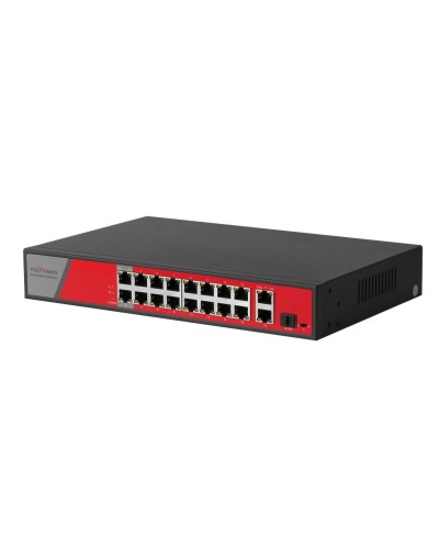 PND-16P-2G1F-BT2 (300W). Коммутатор гибридный 16+2+1 с PoE. Polyvision в Прокопьевске