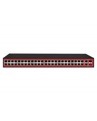 PND-48P-2G2F (700W). Коммутатор неуправляемый 50-портовый с функцией PoE. Polyvision в Прокопьевске