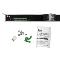 R-MC1-32-4x3C13-4x2C19-A-1820-K. Блок силовых розеток с контроллером. REM