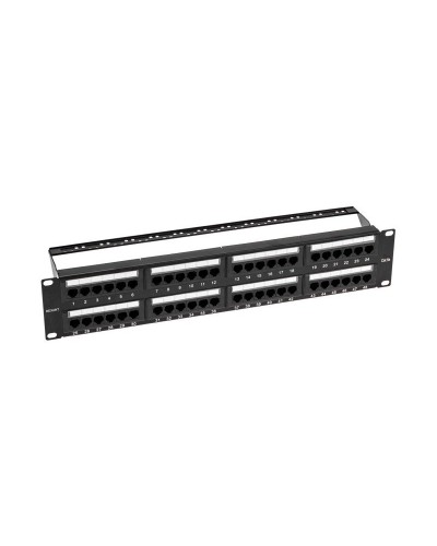 Панель коммутационная с кабельными органайзерами 19", 2U, 48 портов, UTP, RJ-45, CAT 5e REXANT PRO (02-0032): Патч-панель 19" в Прокопьевске