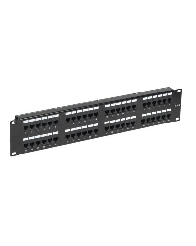 Панель коммутационная с кабельными органайзерами 19", 2U, 48 портов, RJ-45, CAT 6, UTP REXANT PRO (02-0232): Патч-панель 19" в Прокопьевске