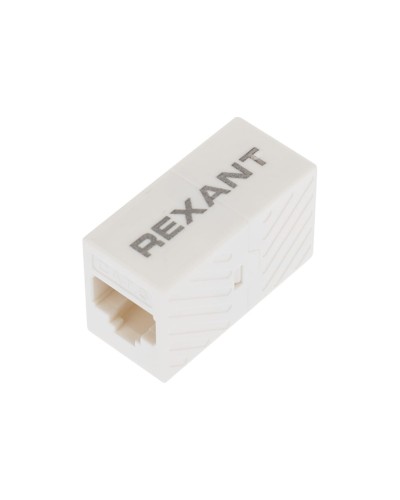 Адаптер проходной UTP RJ-45(8P8C), CAT 6 REXANT (03-0108). Проходной адаптер. Rexant в Прокопьевске
