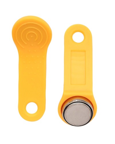 RW 1990 SLINEX (желтый). Ключ электронный Touch Memory с держателем. SLINEX в Прокопьевске