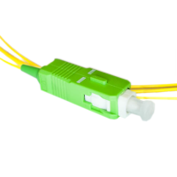 09-0704. Пигтейл оптический SC/APC 1,5м. SUPRLAN