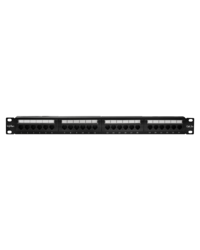 Патч-панель 19", 24хRJ-45, UTP, Cat.5e, 1U (10-0403): Патч-панель 19'' в Прокопьевске