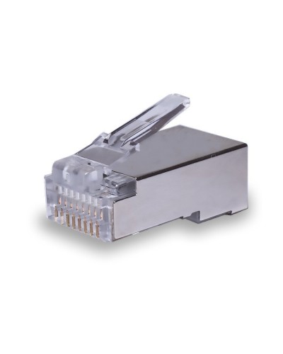 Коннекторы 8P8C FTP Cat.5e (RJ-45) 2pb (100шт) (10-0234). Разъем RJ-45. SUPRLAN в Прокопьевске