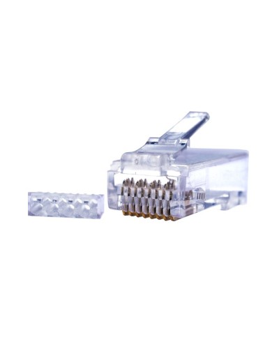Коннекторы 8P8C UTP Cat.6 3U (RJ-45) (100шт) (10-0206). Разъем RJ-45. SUPRLAN в Прокопьевске
