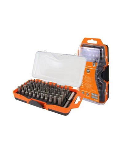 Набор бит №4, 66 бит: SL, PH, PZ, HEX, TORX, SQ,  удлинитель, сталь CR-V «Алмаз» TDM (SQ1019-0104): Набор бит в Прокопьевске