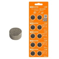 AG12/LR43 Alkaline 1,5V BP-10 TDM (SQ1702-0046). Элемент питания. TDM ЕLECTRIC