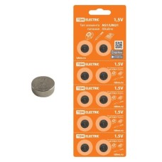 AG1/LR621 Alkaline 1,5V BP-10 TDM (SQ1702-0045). Элемент питания. TDM ЕLECTRIC