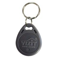 VIZIT-RF2.1 (Grey). Брелок proximity. VIZIT