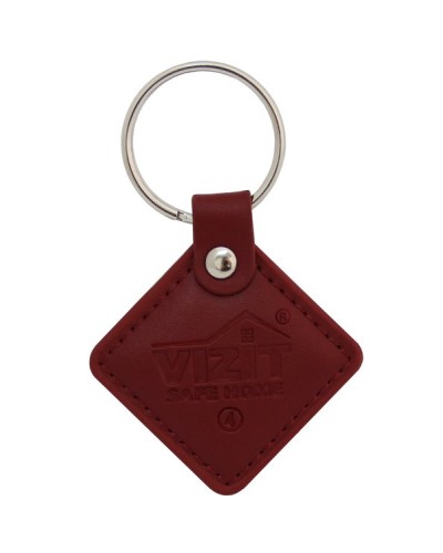 VIZIT-RF2.2 (Red). Брелок proximity кожаный. VIZIT в Прокопьевске
