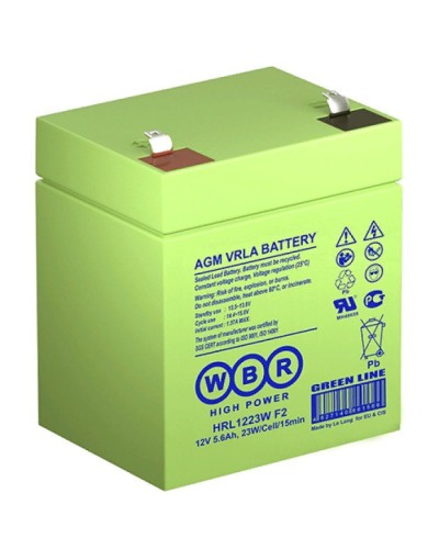 WBR HRL1223W F2. Аккумулятор герметичный свинцово-кислотный. WBR в Прокопьевске