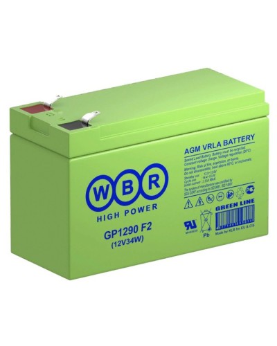 WBR GP1290 F2. Аккумулятор герметичный свинцово-кислотный. WBR в Прокопьевске