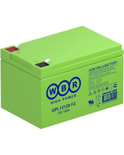 WBR GPL12120 F2. Аккумулятор герметичный свинцово-кислотный. WBR в Прокопьевске