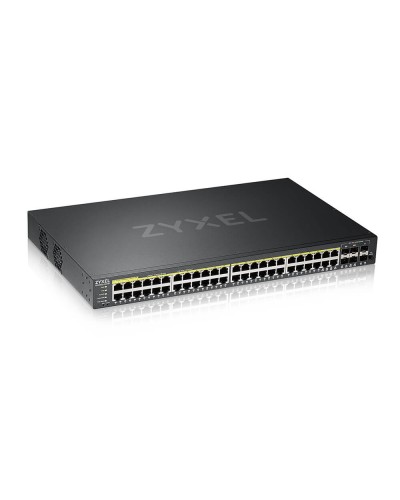 GS2220-50HP-EU0101F. Коммутатор гибридный L2 PoE+ rack 19. ZYXEL в Прокопьевске