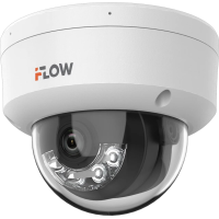 F-IC-1421M(2.8мм). Бюджетная IP-видеокамера купольная. i-FLOW