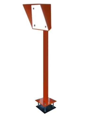 Стойка для считывателя Аякс 150х250 мм, оранжевая, базовая, прямая. Стойка. Магнито-Контакт в Прокопьевске