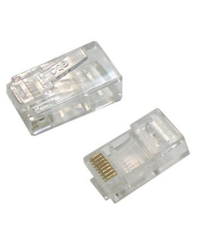 RJ-45 джек (8P8C) (100 шт). Разъем RJ-45. Прочие зарубежные в Прокопьевске